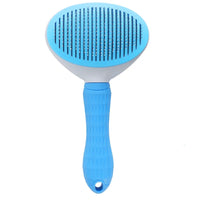 PET CARE BRUSH - SELF-CLEANING COMB FOR DOGS AND CATS-Blue-State of Style