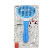 PET CARE BRUSH - SELF-CLEANING COMB FOR DOGS AND CATS-Blue with packaging-State of Style