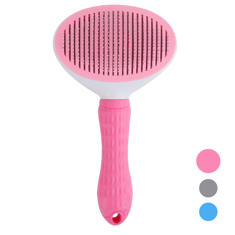 PET CARE BRUSH - SELF-CLEANING COMB FOR DOGS AND CATS-Grey-State of Style