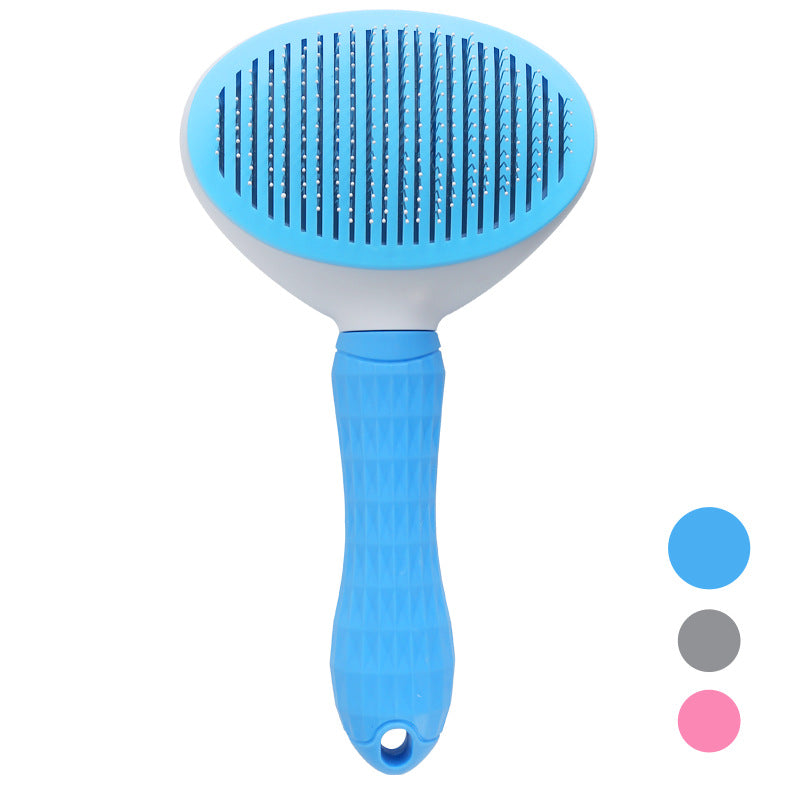 PET CARE BRUSH - SELF-CLEANING COMB FOR DOGS AND CATS-Grey-State of Style
