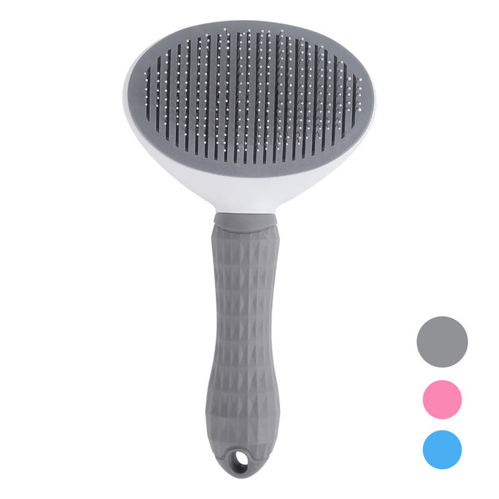 PET CARE BRUSH - SELF-CLEANING COMB FOR DOGS AND CATS-Grey-State of Style