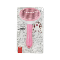 PET CARE BRUSH - SELF-CLEANING COMB FOR DOGS AND CATS-Pink with packaging-State of Style