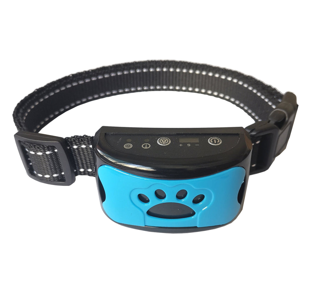 Pet-Friendly Anti-Bark Dog Training Collar - CalmVibes-Blue-State of Style