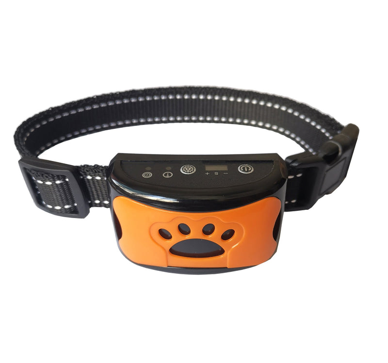 Pet-Friendly Anti-Bark Dog Training Collar - CalmVibes-Orange-State of Style