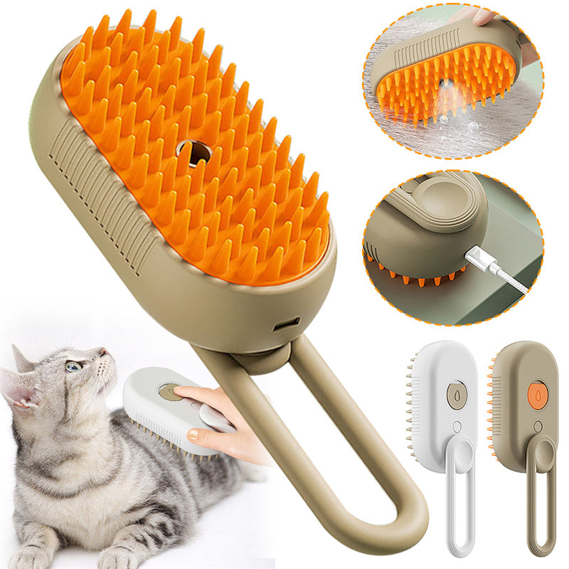 Pet Grooming Brush - FurEase-White-State of Style