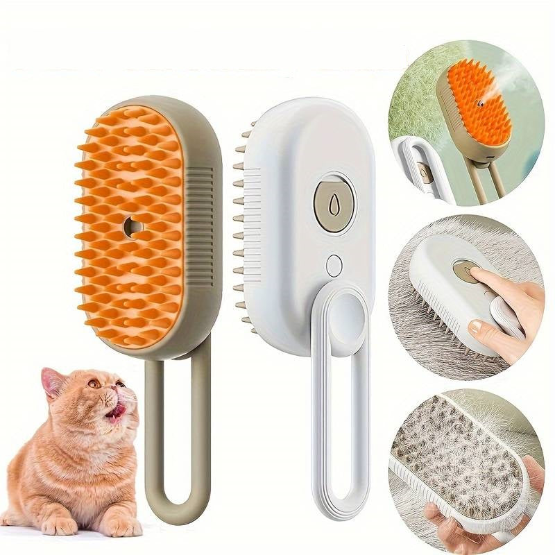 Pet Grooming Brush - FurEase-White-State of Style