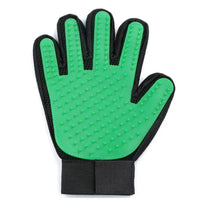 PET GROOMING GLOVE - SOFT AND EFFICIENT HAIR REMOVER FOR DOGS AND CATS-Green-State of Style