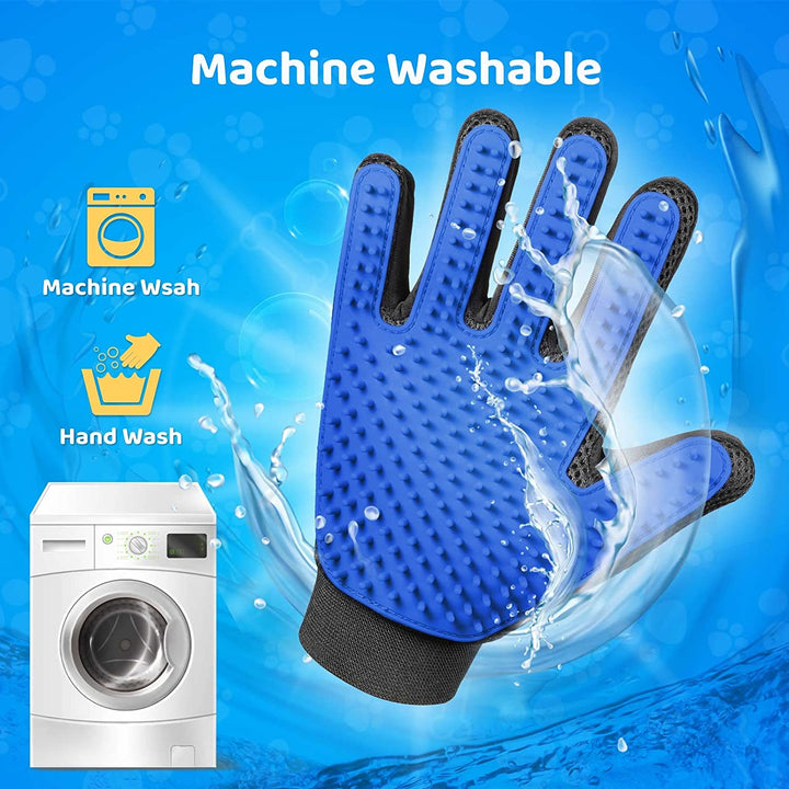 PET GROOMING GLOVE - SOFT AND EFFICIENT HAIR REMOVER FOR DOGS AND CATS-Pink-State of Style