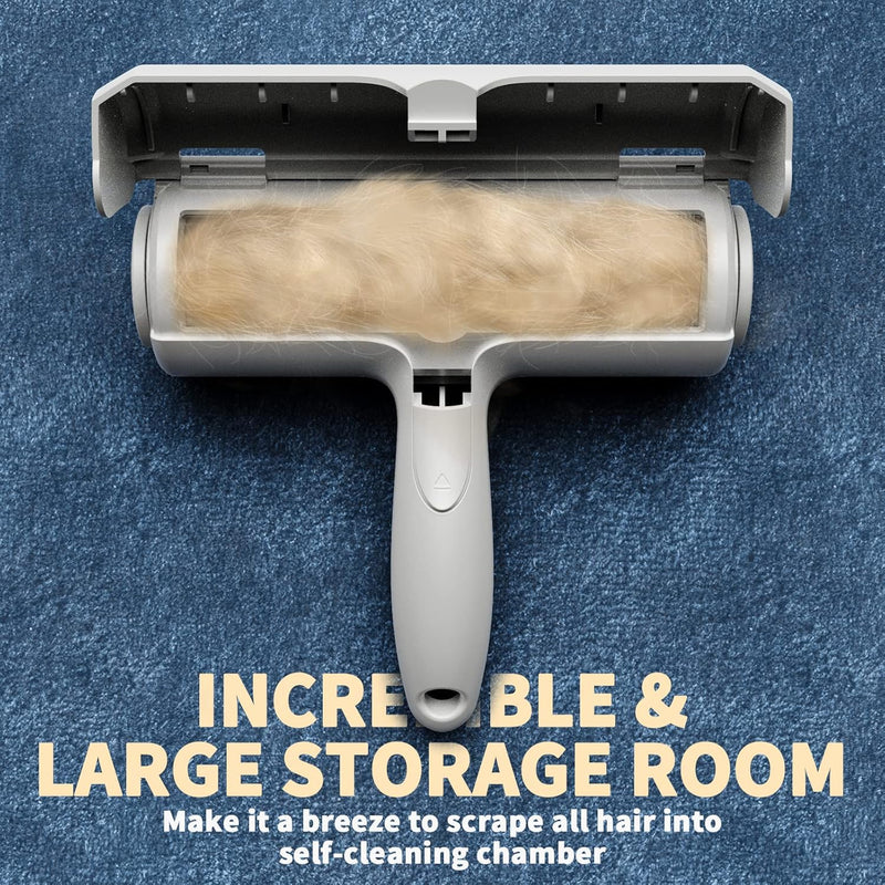 Pet Hair Remover - Self-Cleaning Lint Roller for Pets-White-State of Style