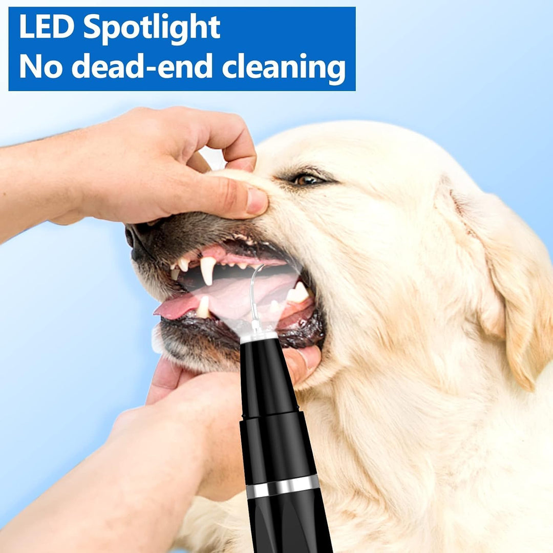 Pet Tartar Remover - Ultrasonic Tooth Cleaner-Black-State of Style