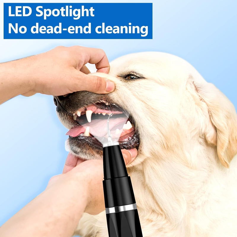 Pet Tartar Remover - Ultrasonic Tooth Cleaner-Black-State of Style