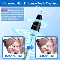 Pet Tartar Remover - Ultrasonic Tooth Cleaner-Black-State of Style
