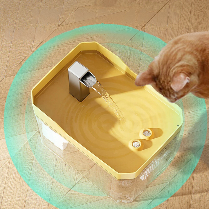 Pet Water Bowl - FreshFlow Pet Fountain-Transparent-State of Style