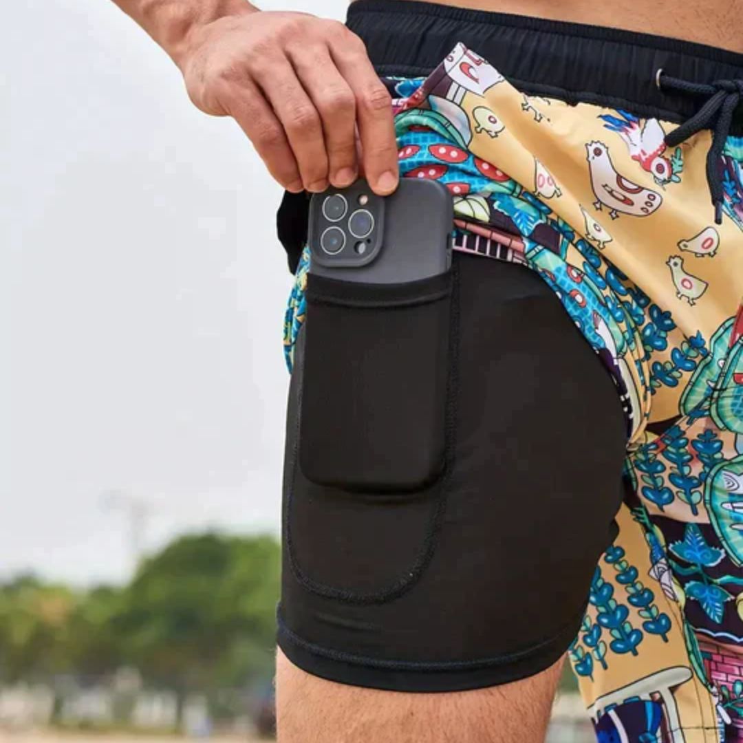 Peter Swim Shorts | Stylish & Versatile-Golden Blossom-S-State of Style
