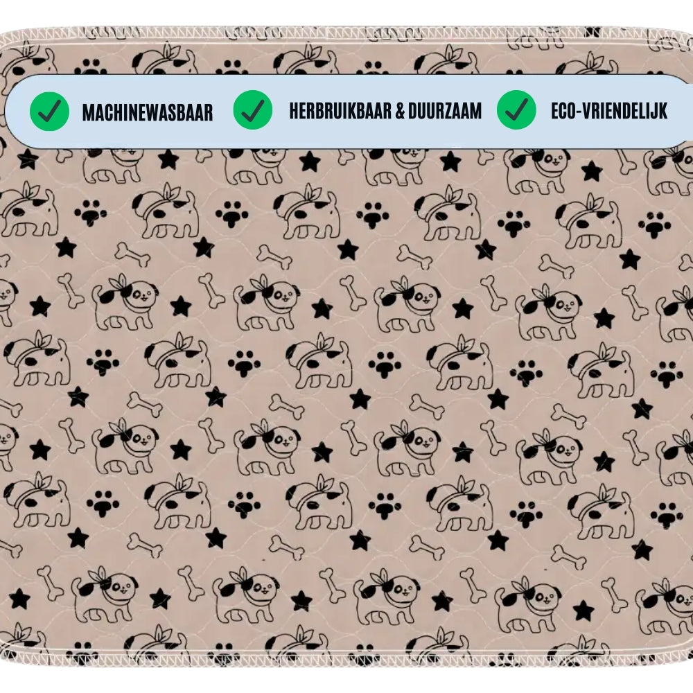 PetPaws Comfort Mat – Leak-Free Pet Mat-Brown-State of Style