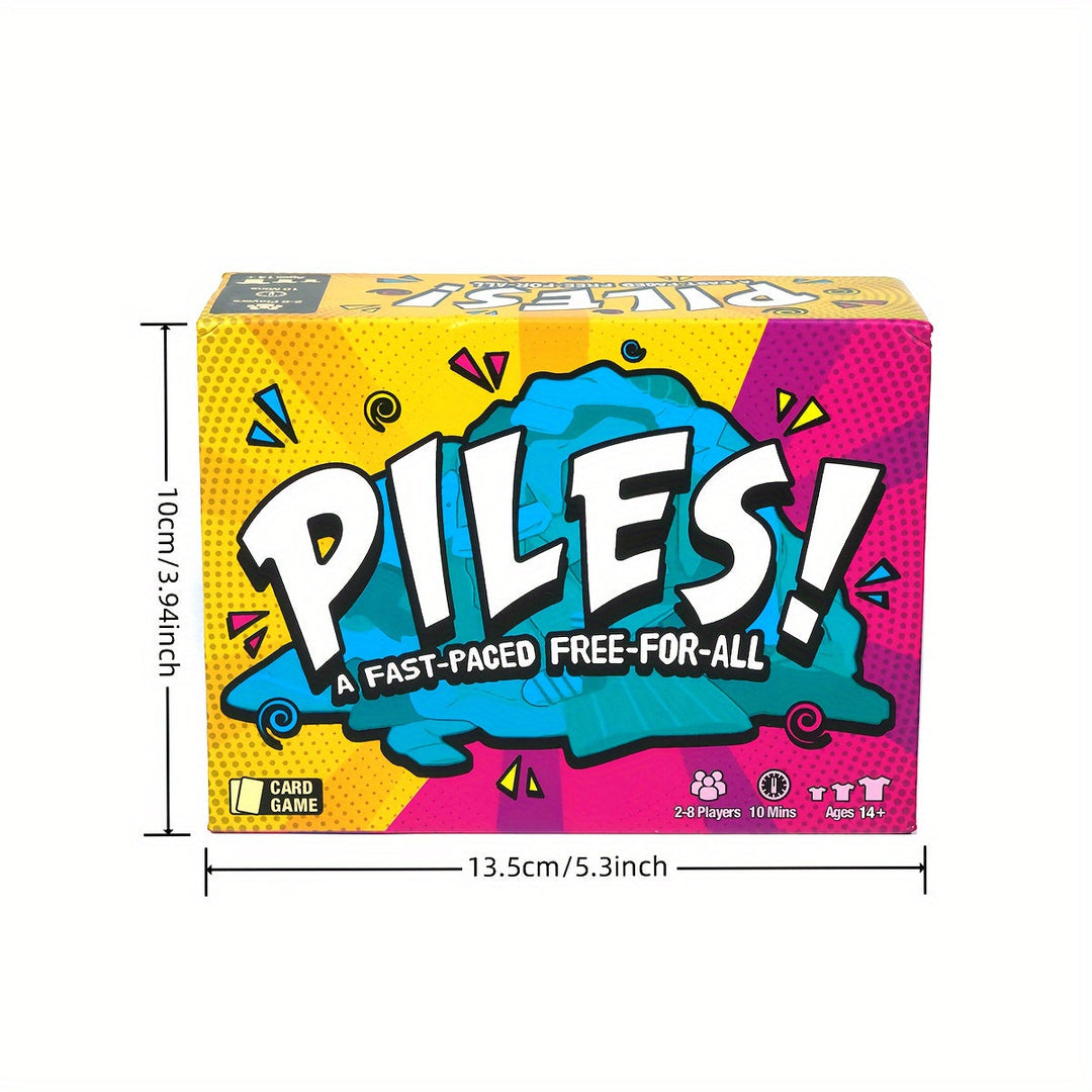 Piles! Fast & Thrilling Card Game - CardKaos-State of Style