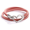 Simple Heart Leather Bracelet | Elegant Women's Jewellery