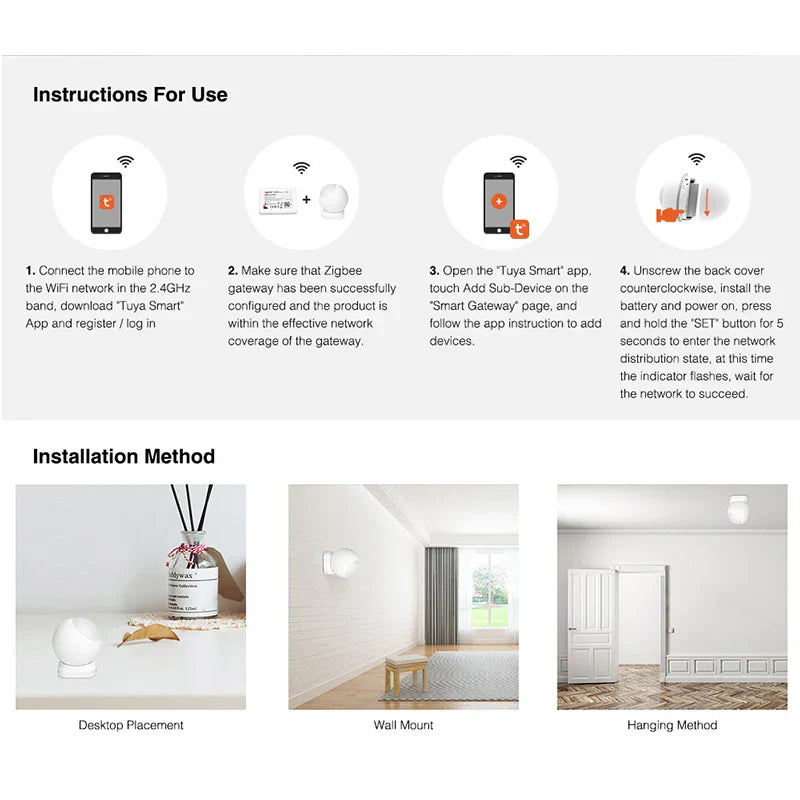 PIR Motion Sensor - SmartGuard-State of Style