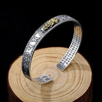Pixiu Wealth Bracelet - Gold and Black Beads-State of Style