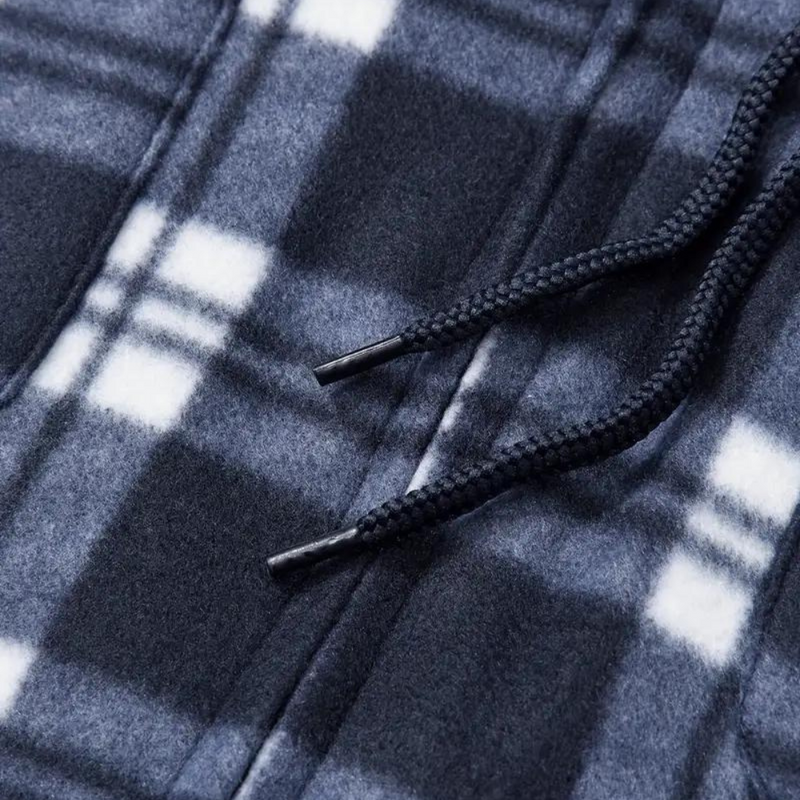 Plaid Men's Jacket with Hood - Mason-Green-M-State of Style