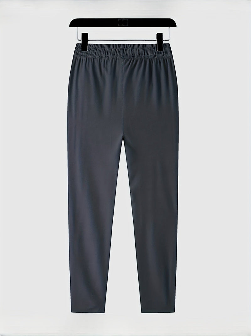 Plain Joggers with Zip Details - Milan-XS-Black-State of Style