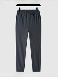 Plain Jogging Trousers with Zip Details - Milan-Black-XS-State of Style