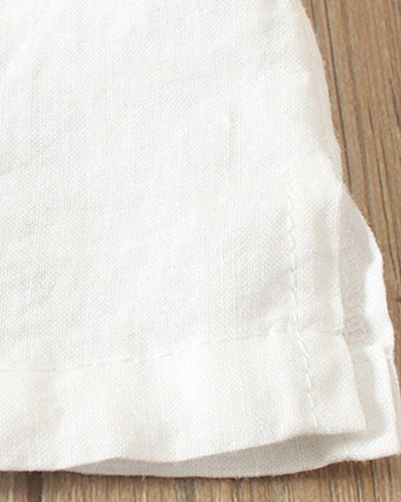 Plain T-Shirt with Short Sleeves and Round Neck – Samantha-Pink-S-State of Style