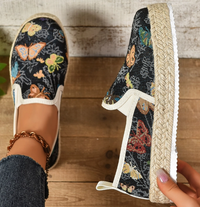 Platform Espadrilles with Floral Print – Fleur-3-State of Style
