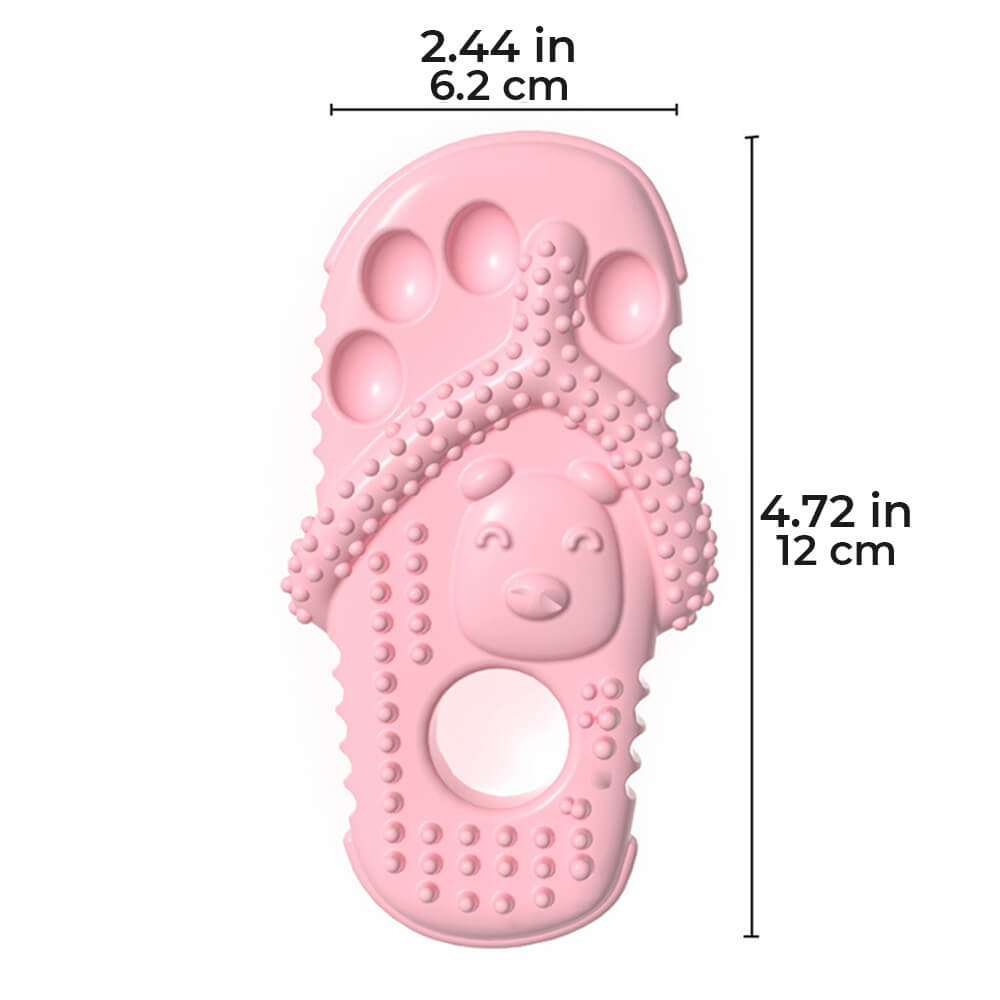 Playful Chew Slippers for Dogs - SnoopSlippers-Light Pink-State of Style