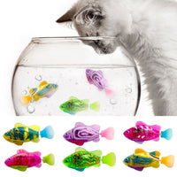 Playset for Cats - AquaPurr-3 Fish Toys (67% DISCOUNT)-State of Style