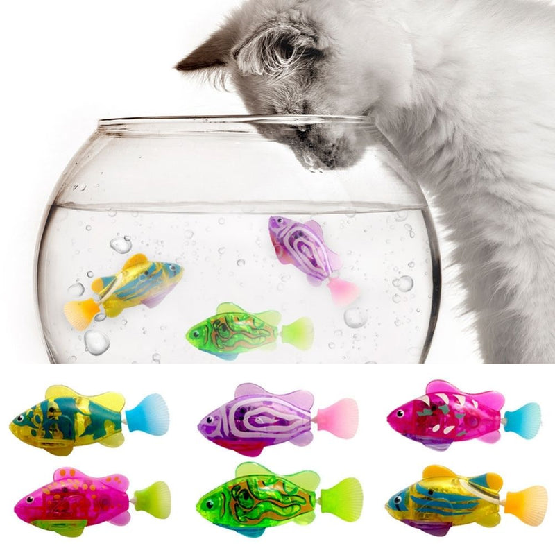 Playset for Cats - AquaPurr-3 Fish Toys (67% DISCOUNT)-State of Style