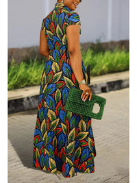 Plus Size Beach Shirt Maxi Dress – Stylish & Comfortable-Red-2XL-State of Style