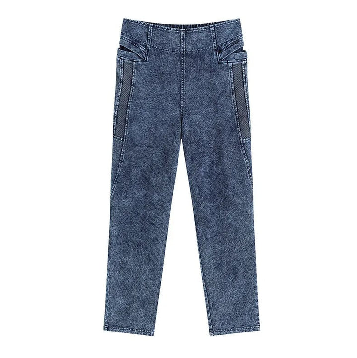 Plus Size Cotton Mom Jeans – Stylish, Elegant & Comfortable-50-State of Style