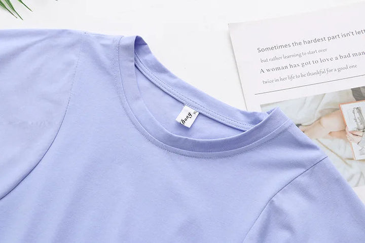 Plus Size Curve Comfort Spring T-Shirt-White-2XL-State of Style