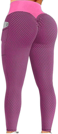 Plus Size Curve Comfort Yoga-Sommer-Leggings-Pink-2XL-State of Style