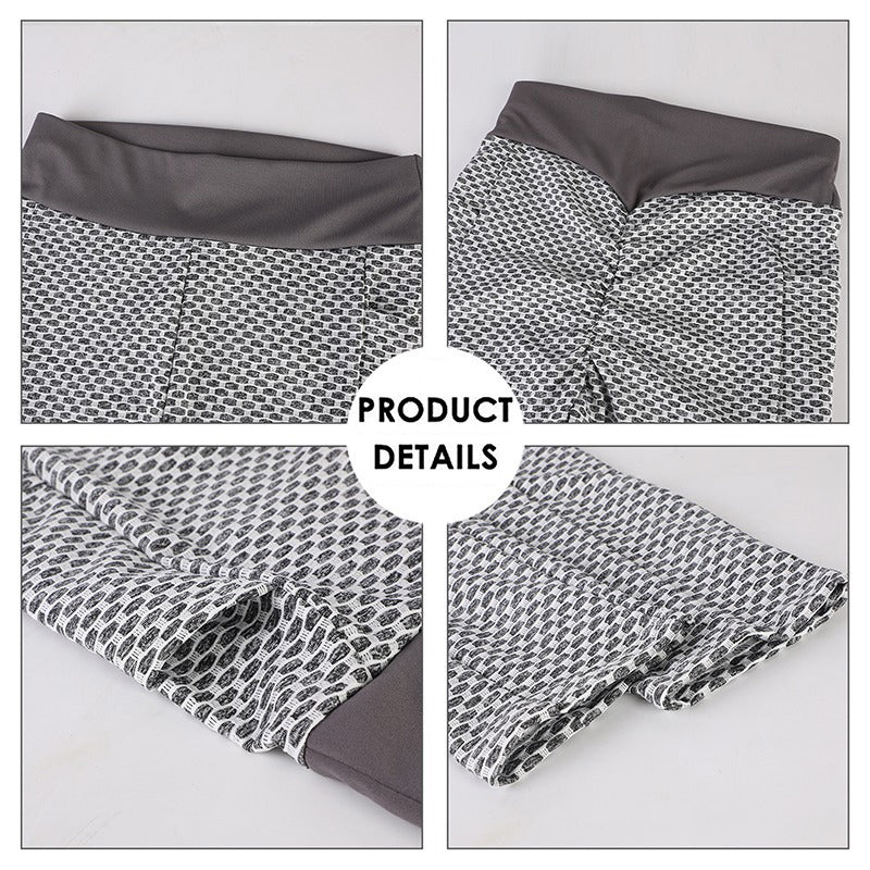 Plus Size Curve Comfort Yoga-Sommer-Leggings-Pink-2XL-State of Style