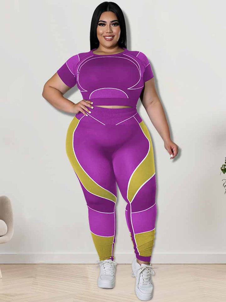Plus Size Curve Embrace Look-Purple-3XL-State of Style