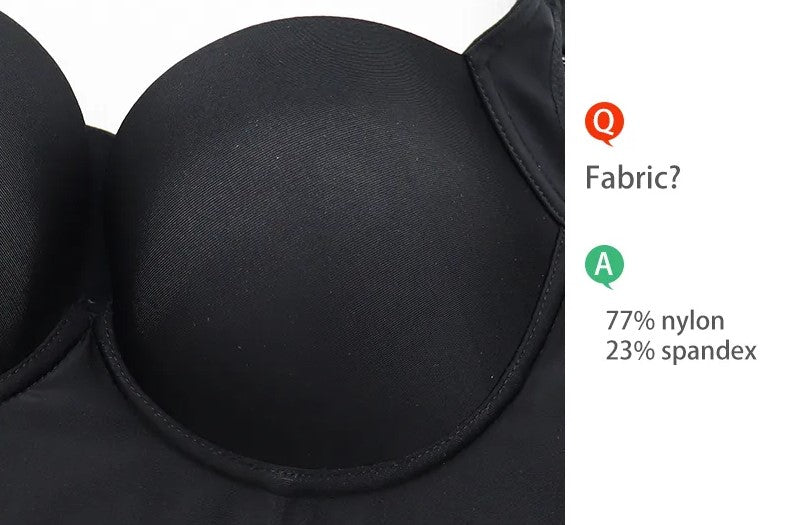 Plus Size Deep Cup Push-Up Bra – Full Coverage & Flattering Lift-12-B-State of Style