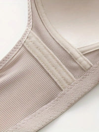 Plus Size Front Buckle Push-Up Bra – Stylish & Supportive-Purple-12B-State of Style