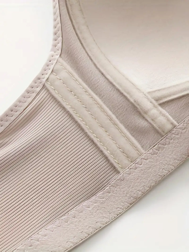 Plus Size Front Buckle Push-Up Bra – Stylish & Supportive-Purple-12B-State of Style