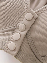 Plus Size Front Buckle Push-Up Bra – Stylish & Supportive-Purple-12B-State of Style