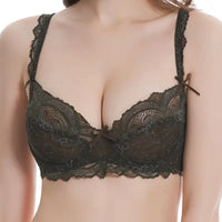 Plus Size Lace Bralette – Sexy & Supportive-Army Green-10B-State of Style