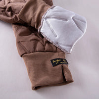 Plus Size Winter Down Cotton Pants-Brown-S-State of Style