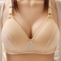 Plus Size Wireless Push-Up Bra – Comfortable & Flattering Fit-Beige-12B-State of Style