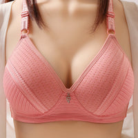 Plus Size Wireless Push-Up Bra – Comfortable & Flattering Fit-Pink-12B-State of Style