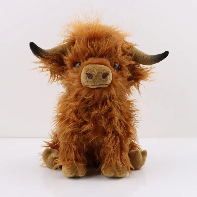 Plush Cuddle Cow – Moosie-Brown-State of Style