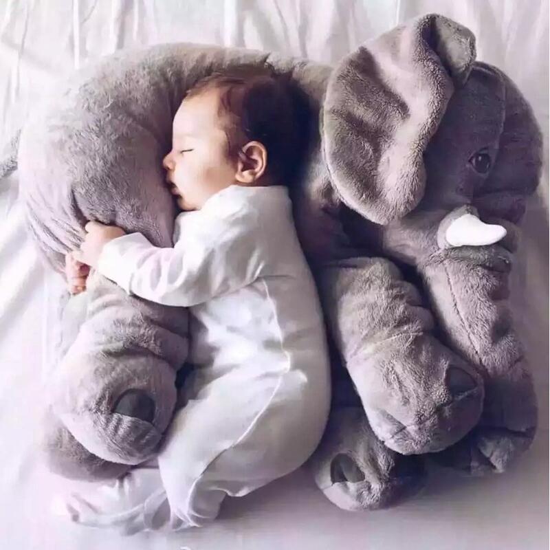 Plush Elephant Cuddle Pillow - Cuddlephant-40cm-Gray-State of Style