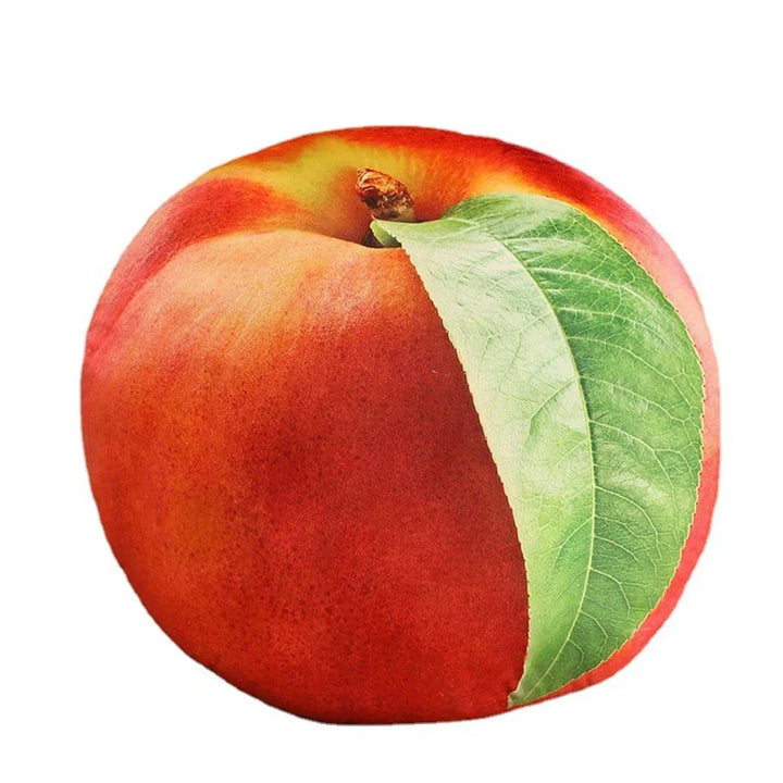 Plush Fruit Cushion - CuddleFruit-Peach-State of Style