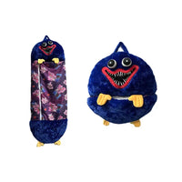 Plush Playmate and Sleeping Bag in One - SnoozeBuddy-Brown Tiger-Small（135×50cm）-State of Style