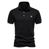 Polo Shirt - Logan-Black-S-State of Style
